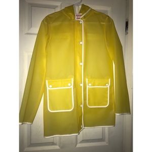 Yellow Hunter raincoat